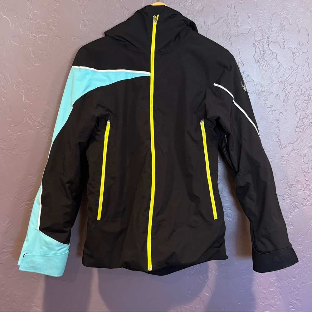 Spyder Black & Blue Ski Jacket - 6